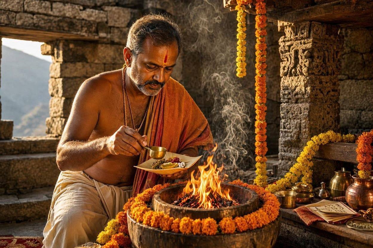 Triyuginarayan Sacred Wedding Rituals